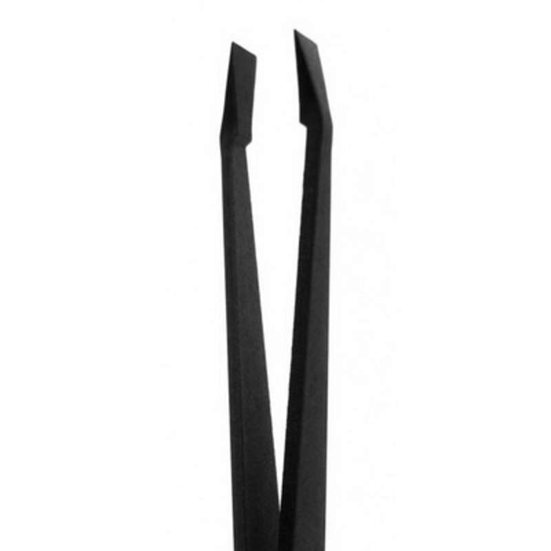 CONDUCTIVE TWEEZERS 4.7" CLEAN ROOM SAFE CARBON FIBER